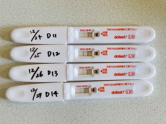 実際に使用した排卵検査薬（ドゥーテスト）